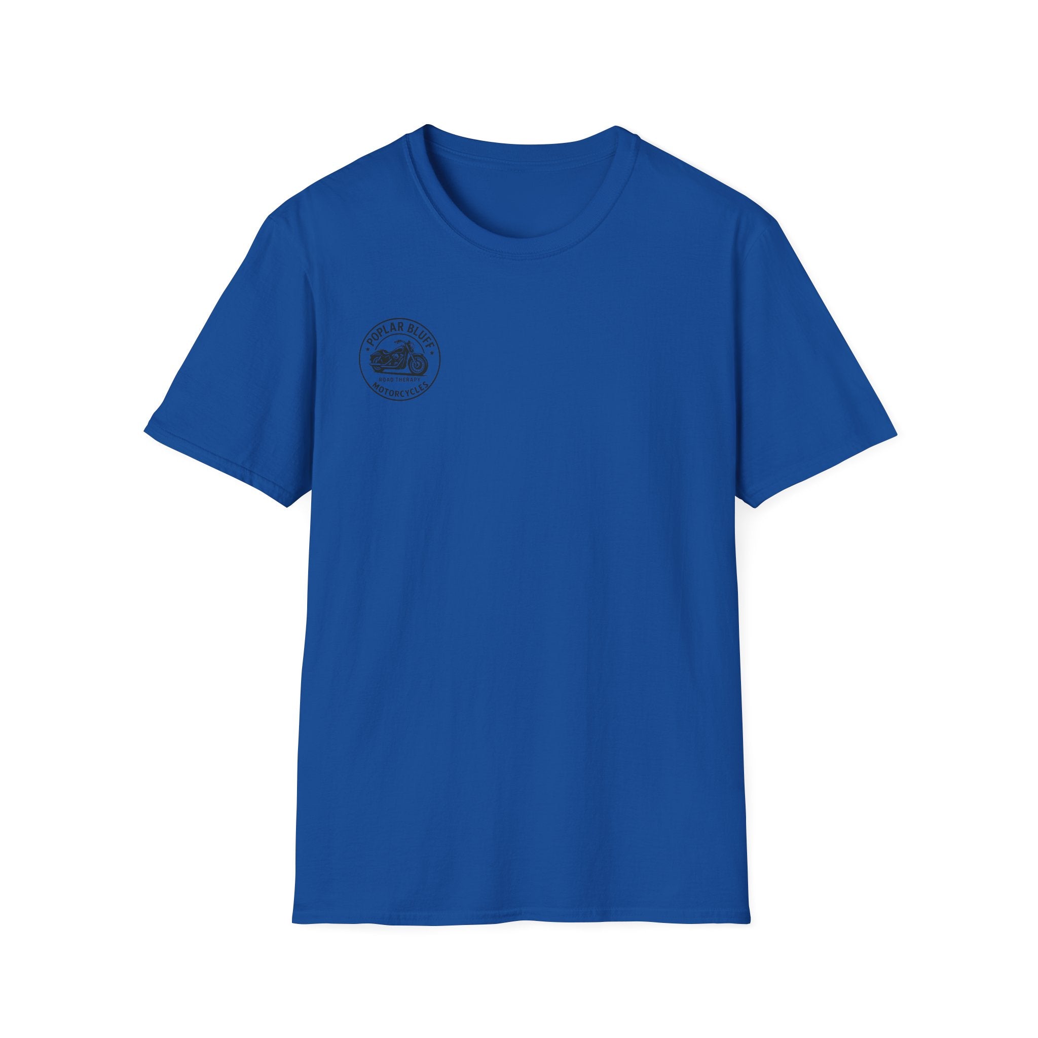 Unisex T-Shirt — Poplar Bluff Vintage Motorcycle Logo