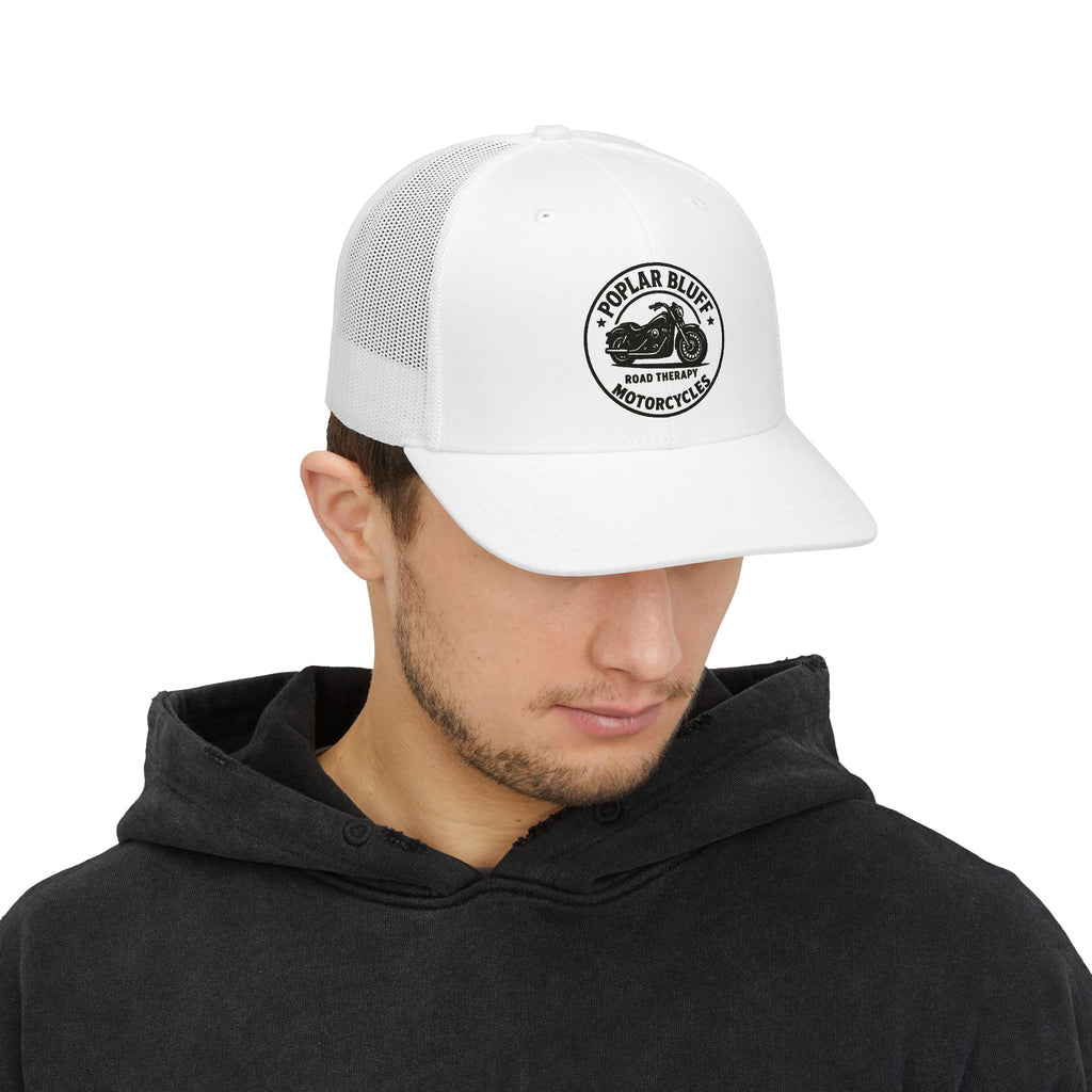 Poplar Bluff Motorcycles Snapback Trucker Cap