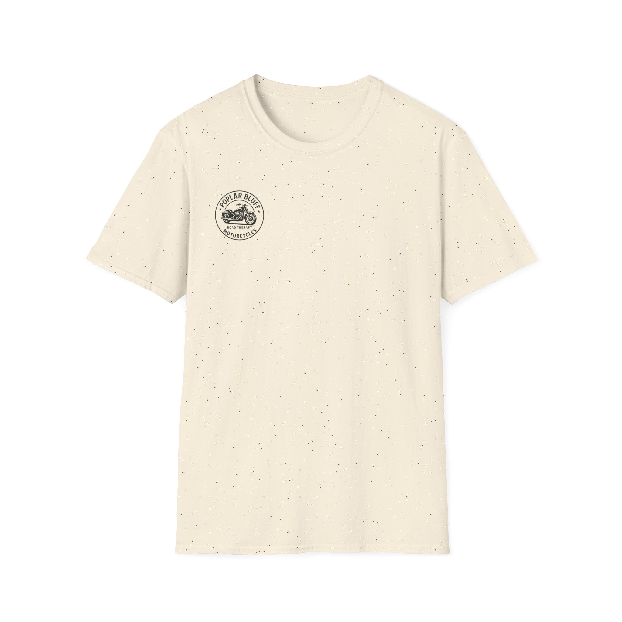 Unisex T-Shirt — Poplar Bluff Vintage Motorcycle Logo