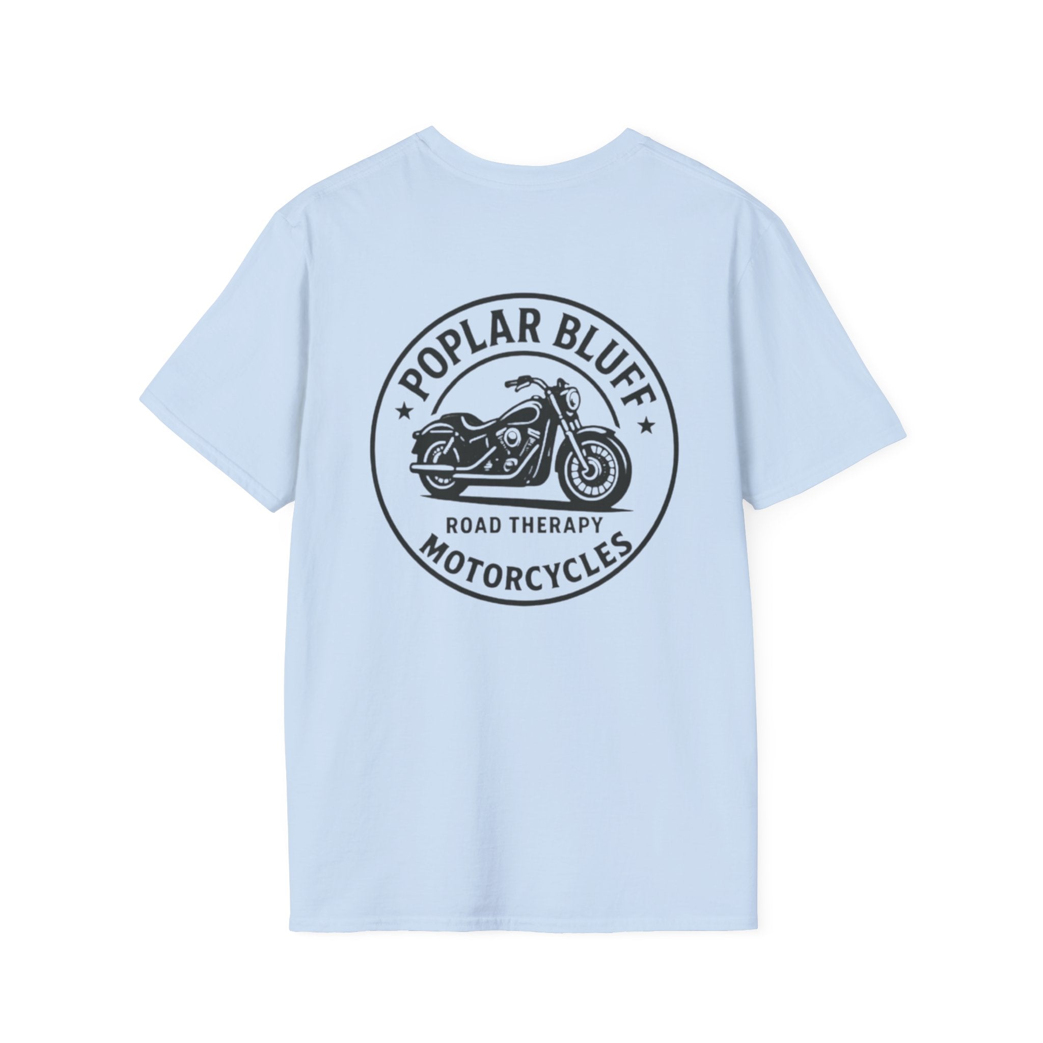 Unisex T-Shirt — Poplar Bluff Vintage Motorcycle Logo