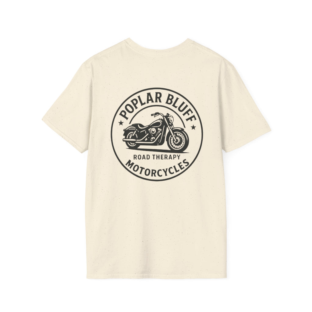 Unisex T-Shirt — Poplar Bluff Vintage Motorcycle Logo