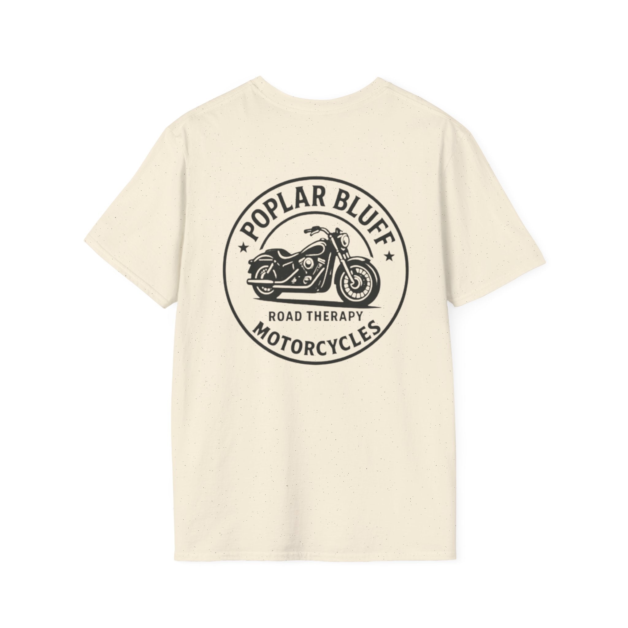 Unisex T-Shirt — Poplar Bluff Vintage Motorcycle Logo