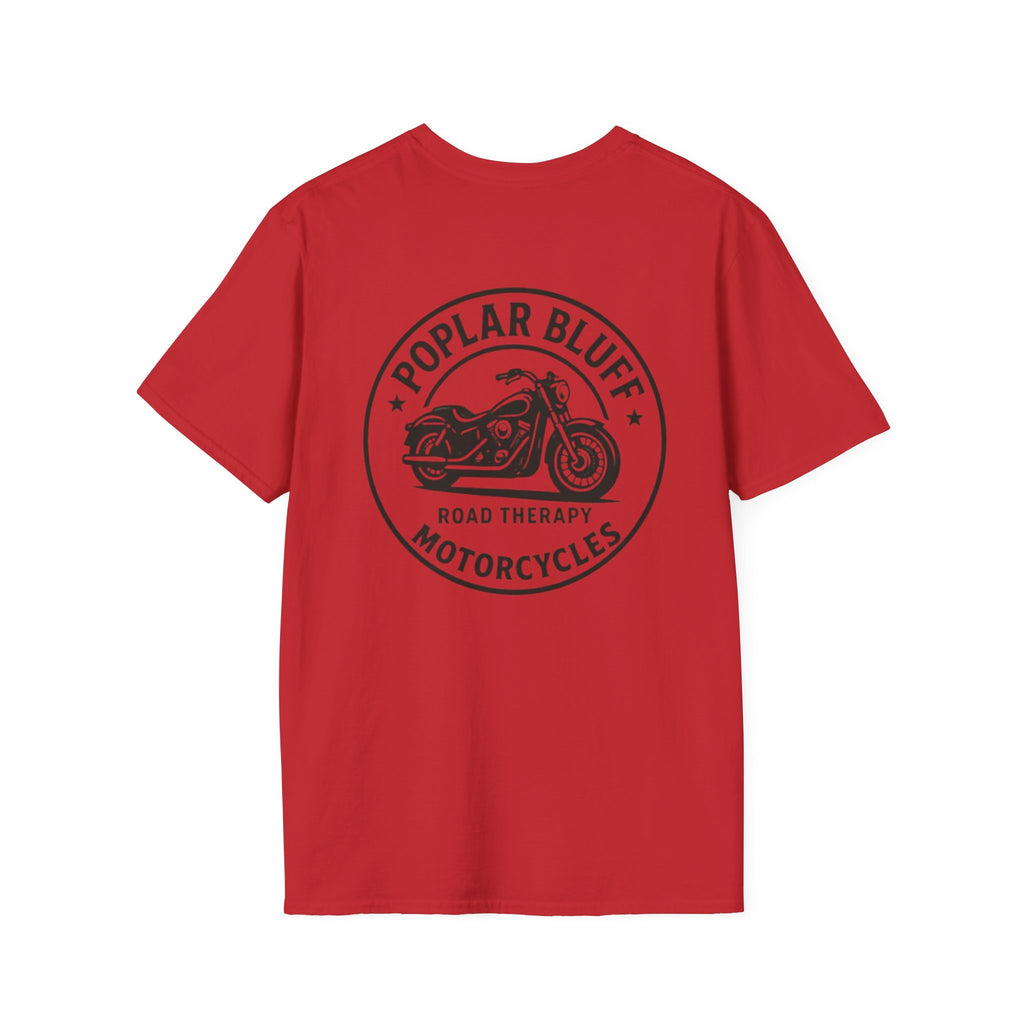 Unisex T-Shirt — Poplar Bluff Vintage Motorcycle Logo