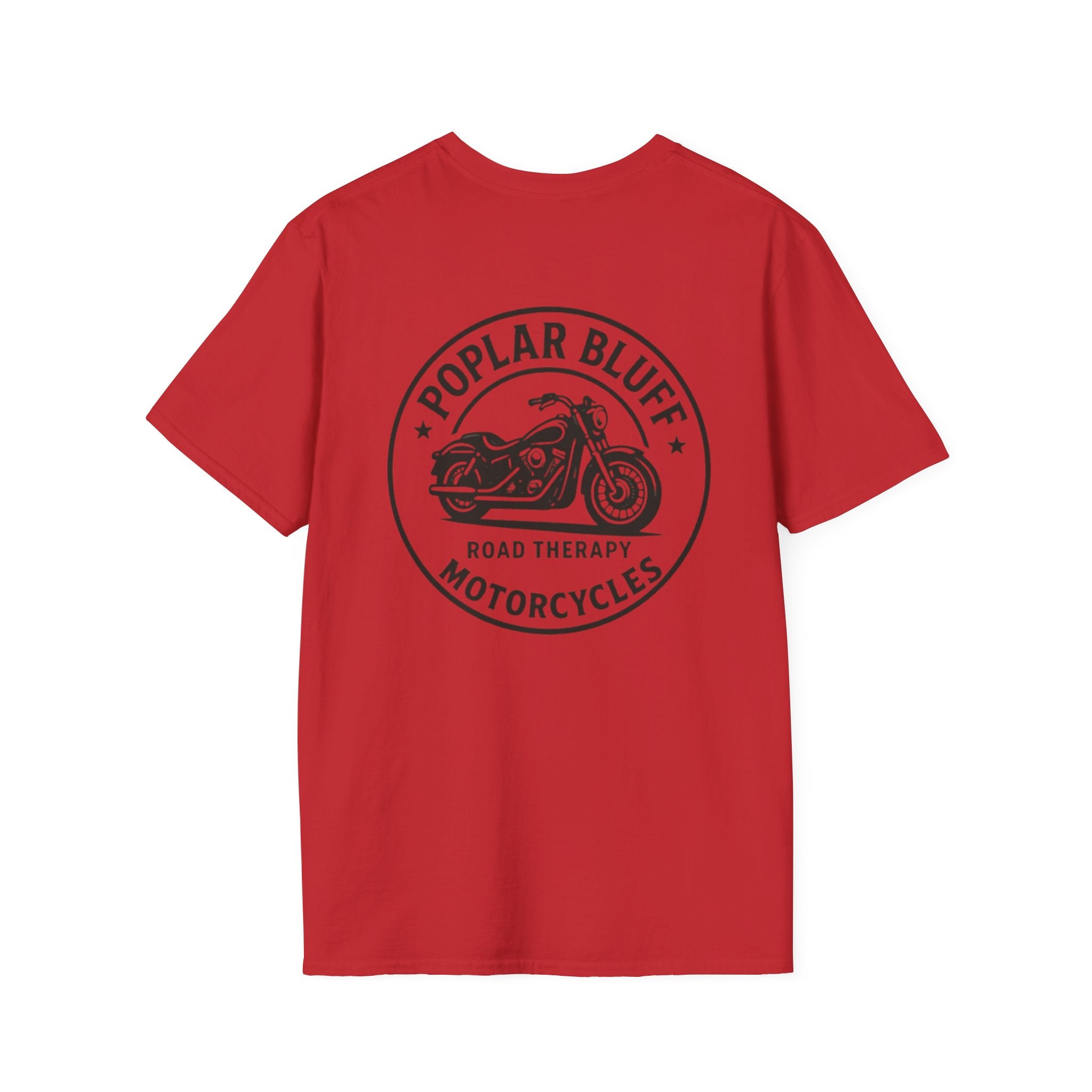 Unisex T-Shirt — Poplar Bluff Vintage Motorcycle Logo