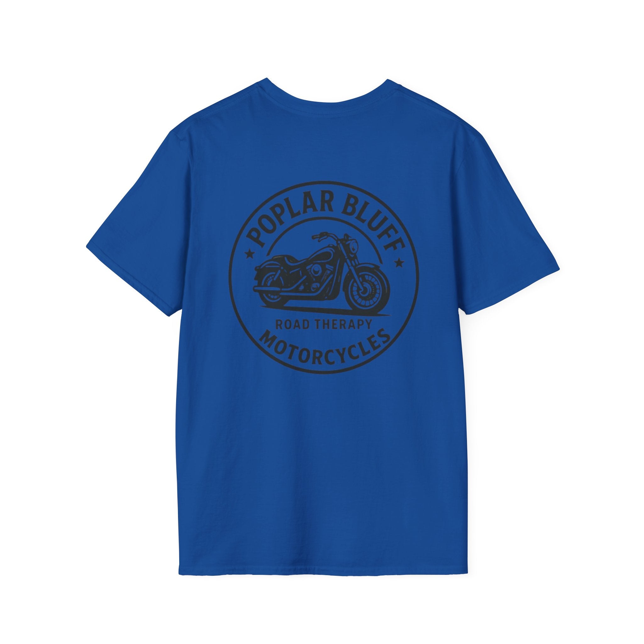 Unisex T-Shirt — Poplar Bluff Vintage Motorcycle Logo