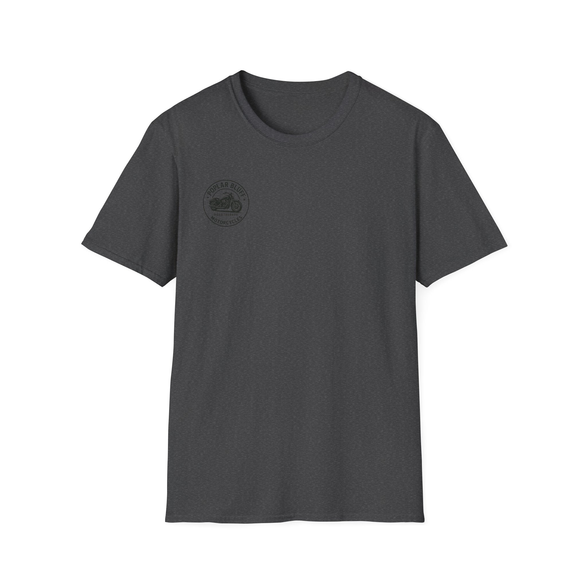 Unisex T-Shirt — Poplar Bluff Vintage Motorcycle Logo